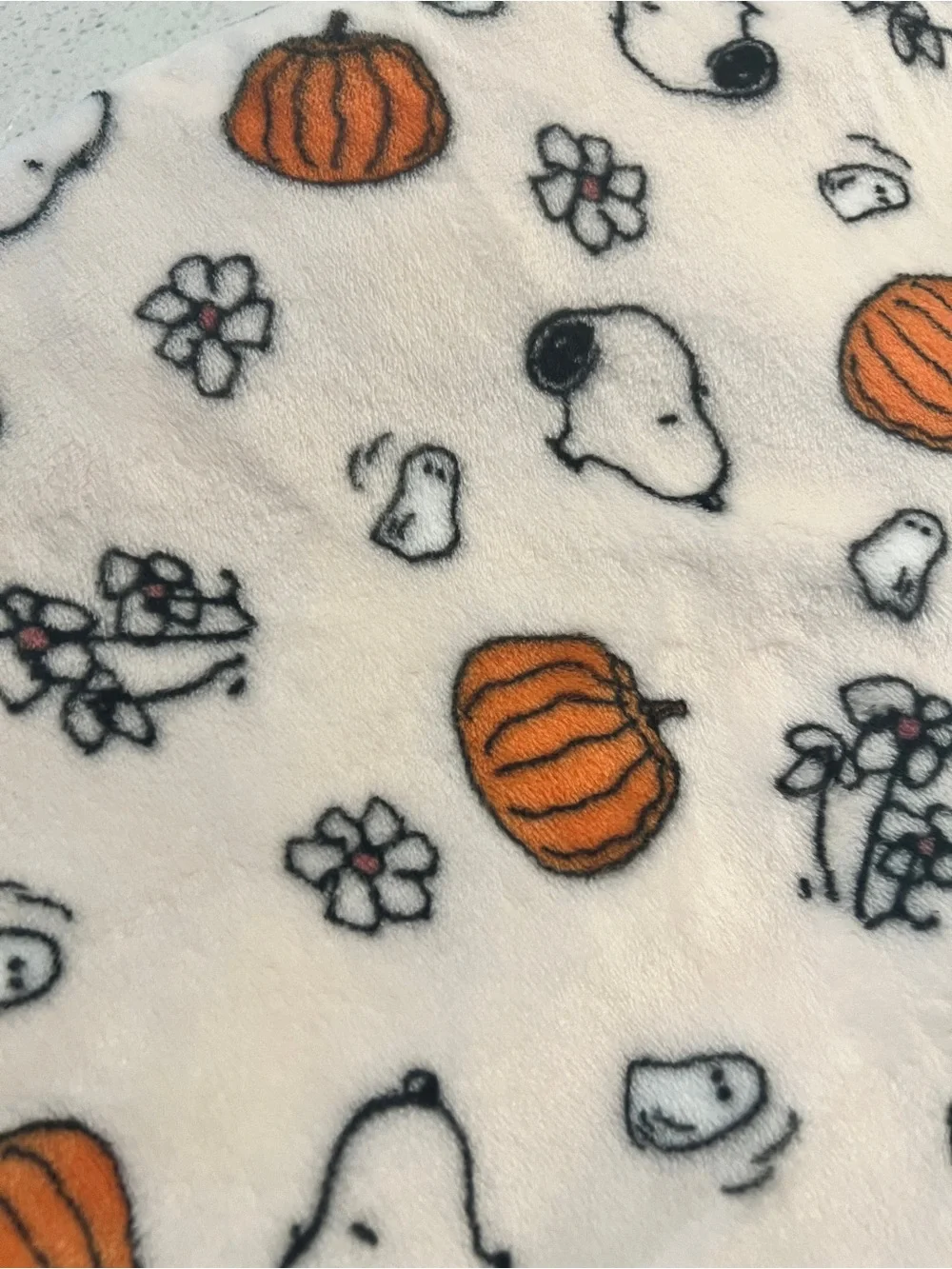 Berkshire Peanuts Snoopy Pumpkin Velvetloft Throw - Halloween 60x70